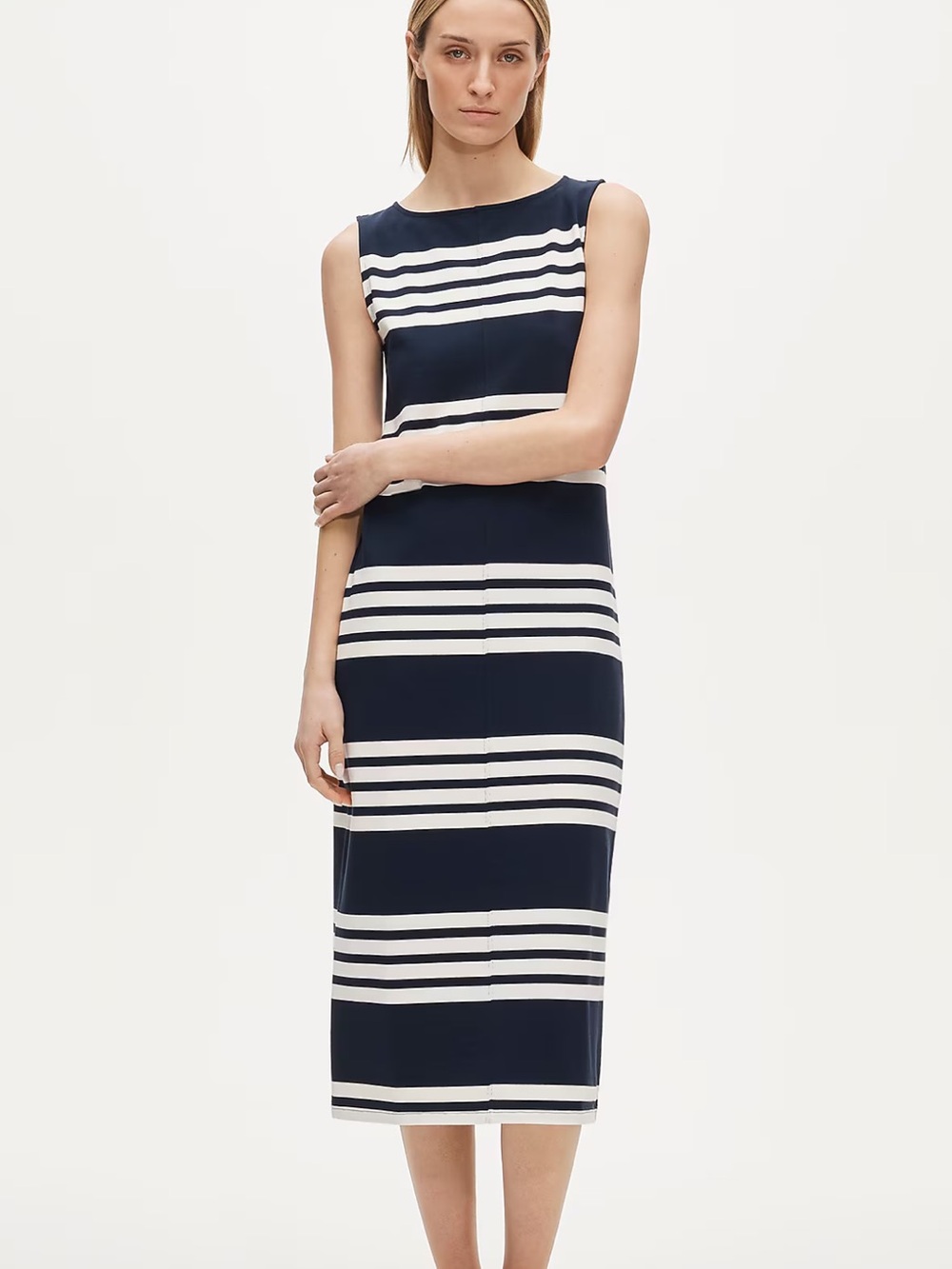 J.Crew Sailor Striped Midi Dress | NWT | Size XS